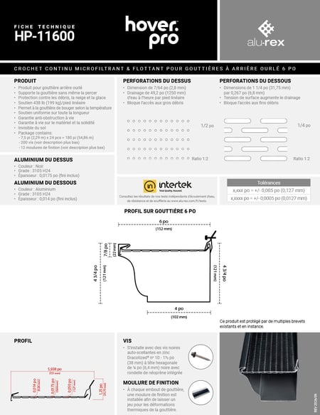 TH_spec-sheet_HP11600_FR