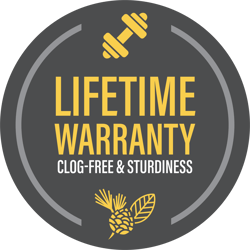 Warranty-doublepro-lifetime-clogfree-sturdiness Warranty-doublepro-lifetime-clogfree-sturdiness