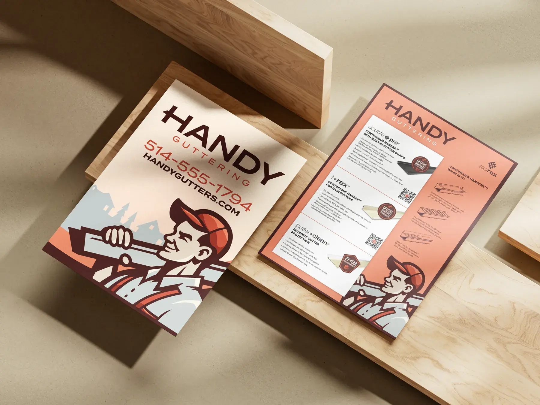 Handy Guttering – One-pager