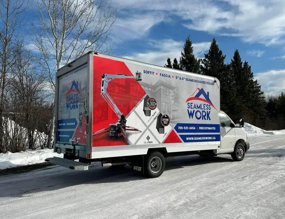 Seamless Work – Box truck wrap